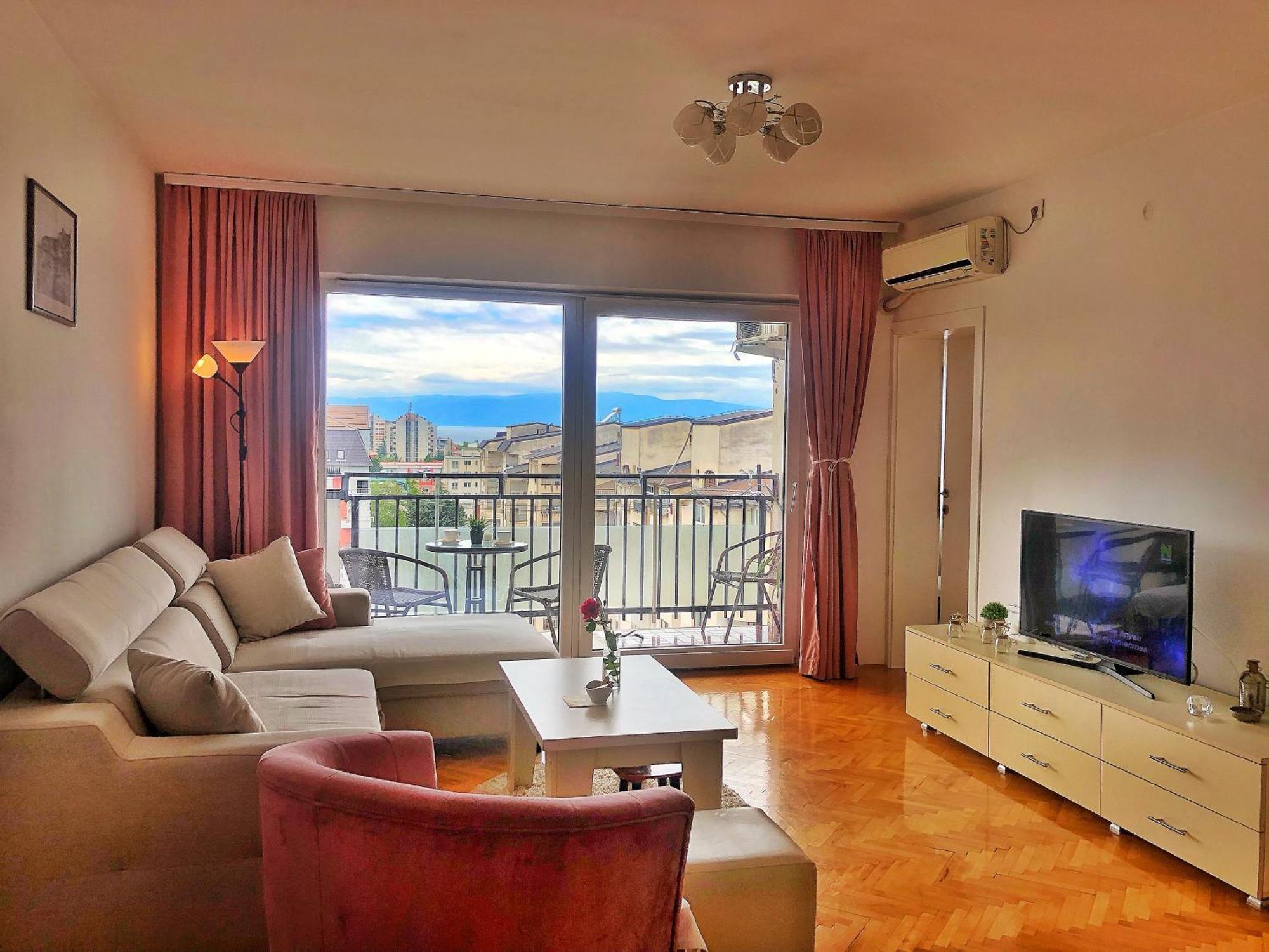 Nadia Apartment Ohrid Bagian luar foto